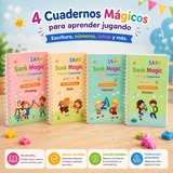 Set Cuaderno Mágico de Caligrafía Montessori 3